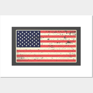 American Flag Design 2 Posters and Art